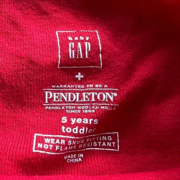 🍭6/$30 Gap + Pendleton Boy’s Polar Bear Shirt - 5 - Picture 3 of 3
